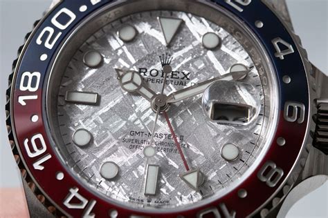 rolex meteorite women's watch|rolex pepsi meteorite dial.